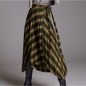 ISO *** DO NOT BUY *** Beatrice .b Asymmetrical Pleated Wrap Midi Skirt